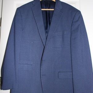 Ralph Lauren Blue Sport Coat with Notch Lapel